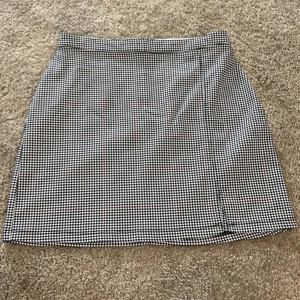 Hollister plaid mini skirt